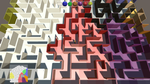 Prismatic Maze - Red Pigment Zone (20190510)
