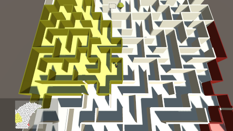 Prismatic Maze - Yellow Pigment Zone (20190425)