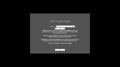 Prismatic Maze - New Game Menu (20190510)