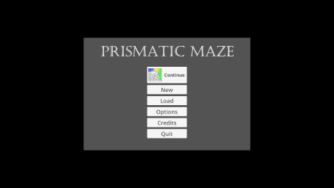 Prismatic Maze - Main Menu (20190605_En)