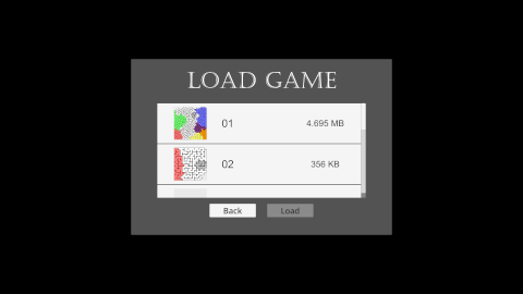 Prismatic Maze - Load Game (En)