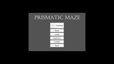 Prismatic Maze - Main Menu (En)