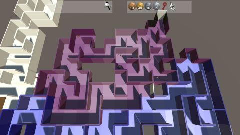 Prismatic Maze - Coins