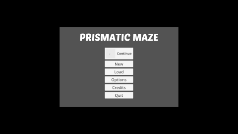 Prismatic Maze - Main Menu (En)