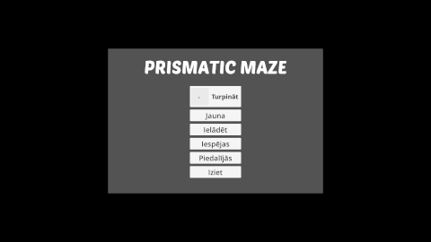 Prismatic Maze - Main Menu (Lv)
