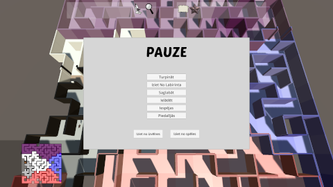 Prismatic Maze - Pause Menu (Lv)